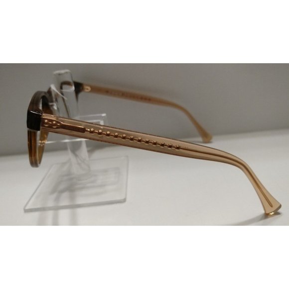 AUTHENTIC COACH HC6072 T 5328 BROWN GLITTER/CRYSTAL EYEGLASSES 52-17-135 - Picture 2 of 6